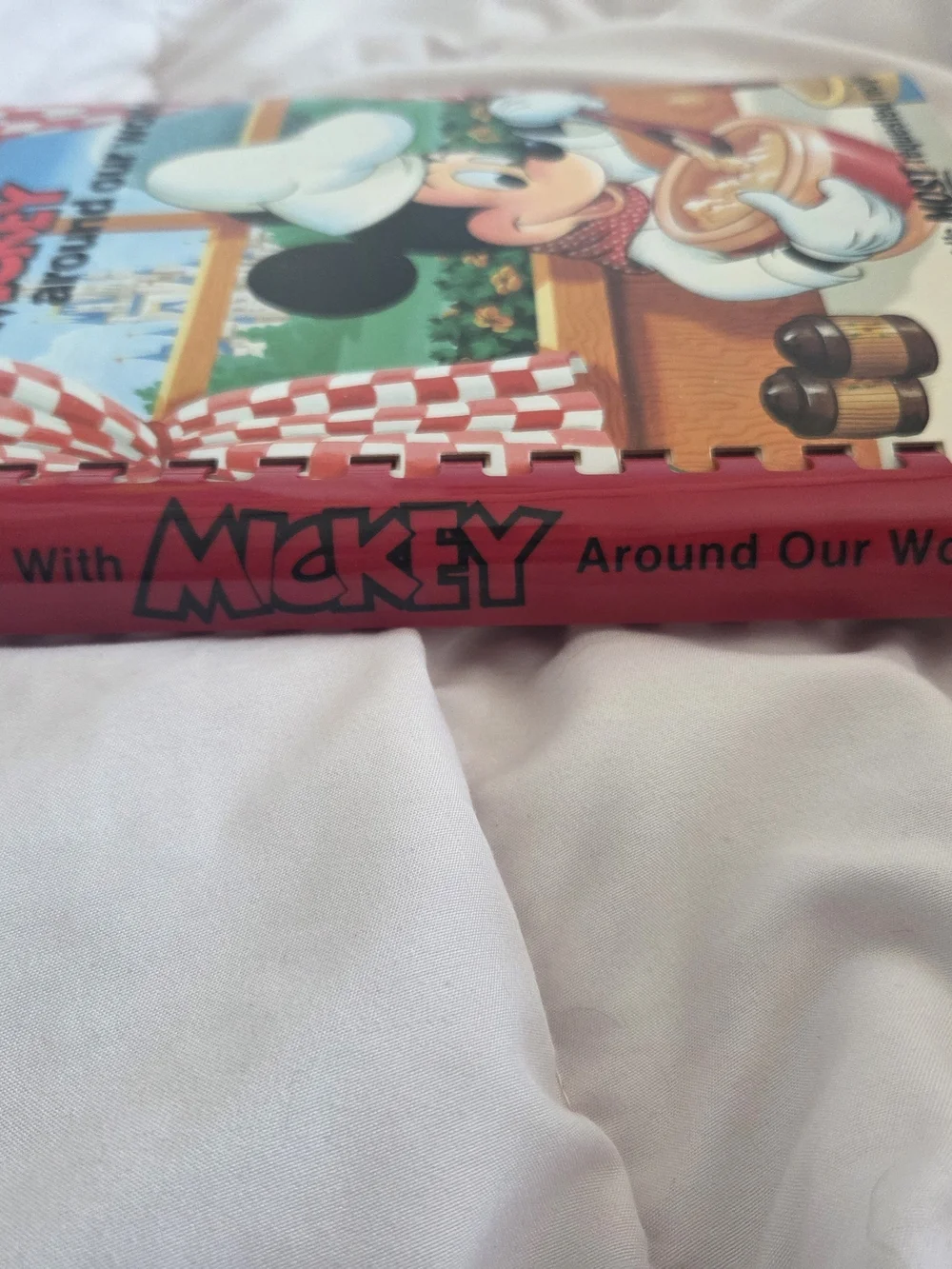 Vintage Disney Mickey Chef Cookbook